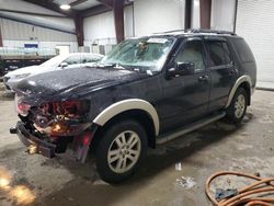 Salvage cars for sale at West Mifflin, PA auction: 2010 Ford Explorer Eddie Bauer