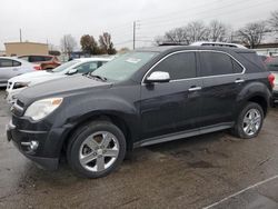 Salvage cars for sale at Moraine, OH auction: 2015 Chevrolet Equinox LTZ