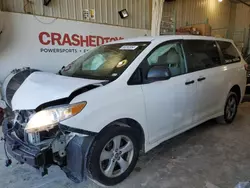 Salvage cars for sale from Copart Columbia, MO: 2020 Toyota Sienna L