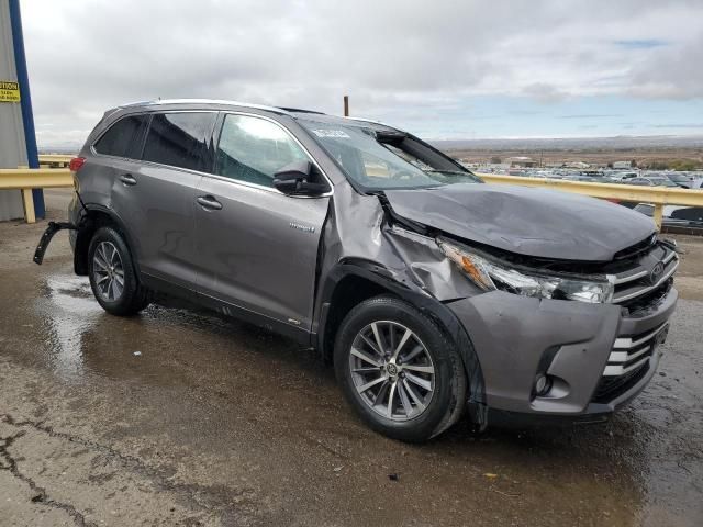 2019 Toyota Highlander Hybrid