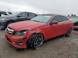 Salvage cars for sale at Dyer, IN auction: 2013 Mercedes-Benz C 250