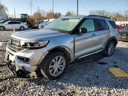 Ford Explorer xlt salvage cars for sale: 2020 Ford Explorer XLT