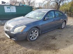 Salvage cars for sale at Baltimore, MD auction: 2007 Nissan Maxima SE