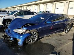 Salvage vehicles for parts for sale at auction: 2016 Tesla Model S