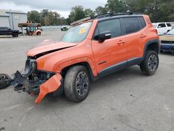 Jeep salvage cars for sale: 2017 Jeep Renegade Trailhawk