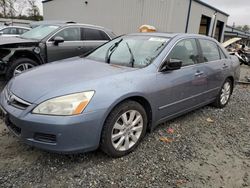 Honda Accord salvage cars for sale: 2007 Honda Accord EX