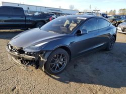 Salvage cars for sale at New Britain, CT auction: 2023 Tesla Model 3