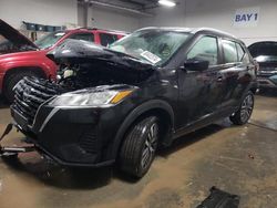 Salvage cars for sale from Copart Elgin, IL: 2022 Nissan Kicks SV