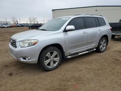 Salvage cars for sale at Rocky View County, AB auction: 2009 Toyota Highlander Sport