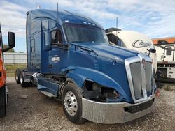 Salvage trucks for sale at Houston, TX auction: 2023 Kenworth Construction T680