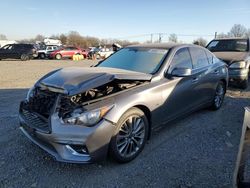 Salvage cars for sale at Hillsborough, NJ auction: 2019 Infiniti Q50 Luxe