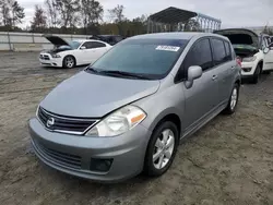 Salvage cars for sale at Spartanburg, SC auction: 2010 Nissan Versa S