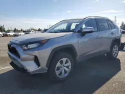 Toyota Vehiculos salvage en venta: 2021 Toyota Rav4 LE