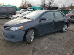 Toyota salvage cars for sale: 2013 Toyota Corolla Base