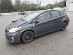 Salvage cars for sale from Copart Savannah, GA: 2015 Toyota Prius