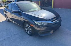 Salvage cars for sale at Houston, TX auction: 2016 Honda Civic EX