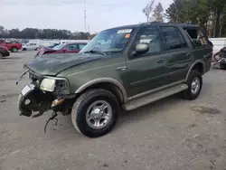 Vehiculos salvage en venta de Copart Dunn, NC: 2001 Ford Expedition Eddie Bauer