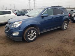 Salvage cars for sale at Elgin, IL auction: 2016 Chevrolet Equinox LT