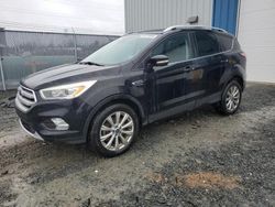 Ford Vehiculos salvage en venta: 2017 Ford Escape Titanium