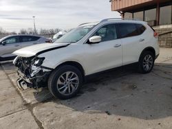 Salvage cars for sale at Fort Wayne, IN auction: 2015 Nissan Rogue S