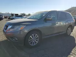 Nissan salvage cars for sale: 2015 Nissan Pathfinder S