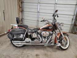 Harley-Davidson Flstc 105t salvage cars for sale: 2008 Harley-Davidson Flstc 105TH Anniversary Edition