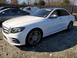 Mercedes-Benz salvage cars for sale: 2019 Mercedes-Benz E 300 4matic