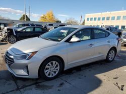 Hyundai salvage cars for sale: 2020 Hyundai Elantra SE