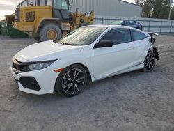 Salvage cars for sale at Gastonia, NC auction: 2017 Honda Civic SI