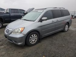 Salvage cars for sale at Antelope, CA auction: 2010 Honda Odyssey EXL