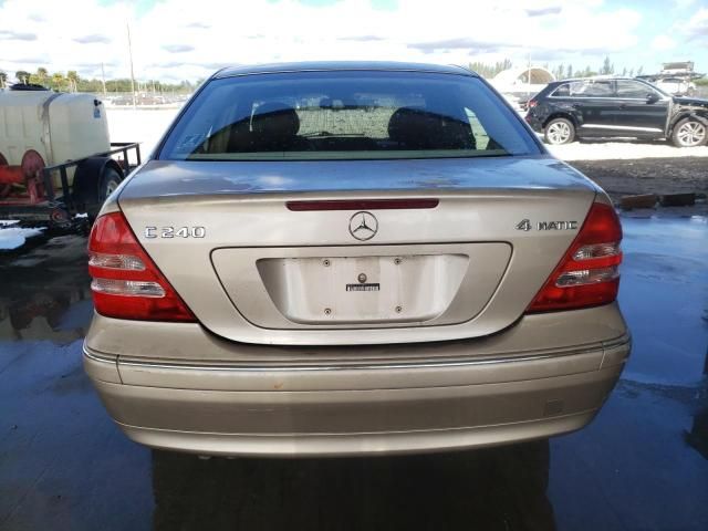 2003 Mercedes-Benz C 240 4matic