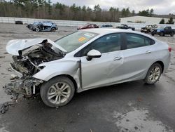 Chevrolet salvage cars for sale: 2019 Chevrolet Cruze LT