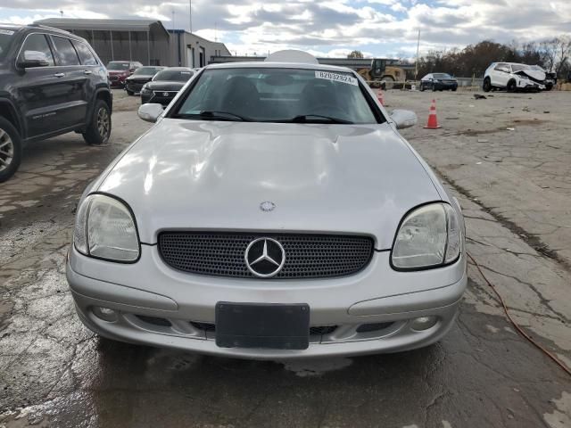 2002 Mercedes-Benz SLK 320