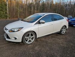 Salvage cars for sale at Cookstown, ON auction: 2012 Ford Focus Titanium