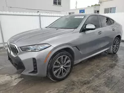 BMW salvage cars for sale: 2024 BMW X6 XDRIVE40I