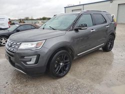 Salvage cars for sale at Kansas City, KS auction: 2017 Ford Explorer XLT