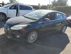 Salvage cars for sale at auction: 2012 Ford Focus SEL