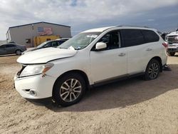 Salvage cars for sale from Copart Amarillo, TX: 2014 Nissan Pathfinder S