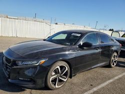 Salvage cars for sale at Van Nuys, CA auction: 2018 Honda Accord Sport