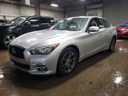 Salvage cars for sale at Elgin, IL auction: 2017 Infiniti Q50 Premium