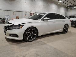 Salvage cars for sale at Milwaukee, WI auction: 2018 Honda Accord Sport