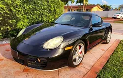 Porsche Vehiculos salvage en venta: 2006 Porsche Cayman S