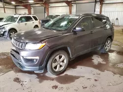 Jeep Compass Latitude salvage cars for sale: 2018 Jeep Compass Latitude