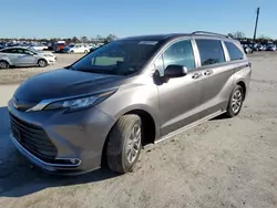 Salvage cars for sale from Copart Sikeston, MO: 2022 Toyota Sienna XLE