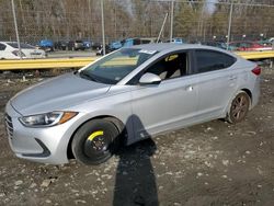 Salvage cars for sale at Waldorf, MD auction: 2017 Hyundai Elantra SE