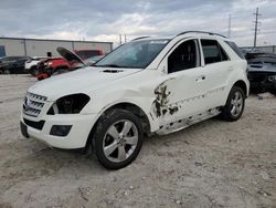 Salvage cars for sale at Haslet, TX auction: 2010 Mercedes-Benz ML 350 4matic