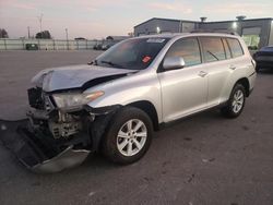 Vehiculos salvage en venta de Copart Dunn, NC: 2012 Toyota Highlander Base