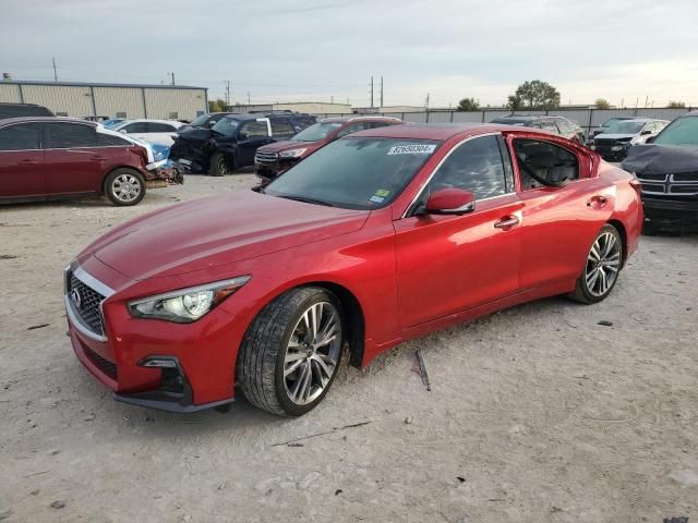 2022 Infiniti Q50 Sensory