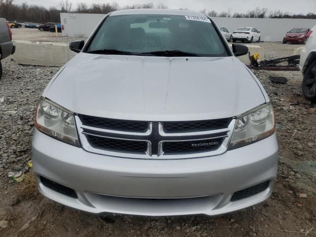 2012 Dodge Avenger SE