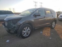 Salvage cars for sale at Elgin, IL auction: 2013 Honda CR-V EXL